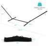 2-Person Heavy-Duty Hammock Stand with Storage Bag