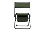 4-piece Folding Outdoor Chair with Storage Bag, Portable Chair for indoor, Outdoor Camping, Picnics and Fishing,Green