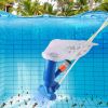 Swimming Pool and Spa Pond Fountain Vacuum Brush Cleaner Vacuum Heads Cleaning Tool Kit