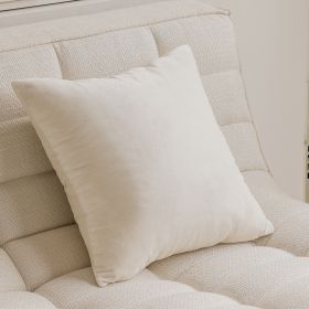 Pure Cotton Cream Style Sofa Pillow Cases Nordic Modern Minimalist Living Room Pillows (Option: Netherlands Velvet M-Pillow Cover)