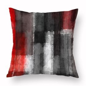 Geometric Digital Printing Cushion For Home Sofa (Option: 3style-45x45cm)