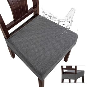 T-type Polyester Waterproof Chair Cover (Option: Dark Gray-50*50*8)