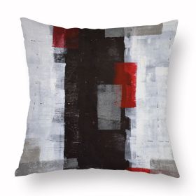 Geometric Digital Printing Cushion For Home Sofa (Option: 2style-45x45cm)