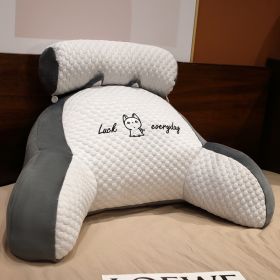 For Girls Sleeping Sofa Waist Support Dormitory (Option: Husky Ice Bean Material-70x50cm)