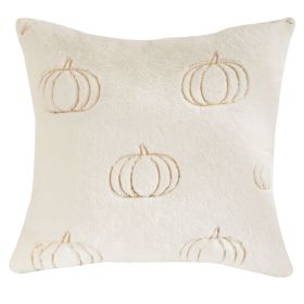 Pumpkin Embroidered Halloween Pillow Cover (Option: Pumpkin13-45x45cm Pillow Core)