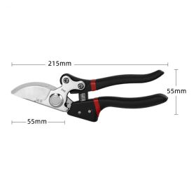 Home Gardening Twig Fruit Tree Flower Scissors (Color: Black)