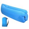 Inflatable Lounger Air Sofa Lazy Bed Sofa Portable Organizing Bag Water Resistant for Backyard Lakeside Beach Traveling Camping Picnics